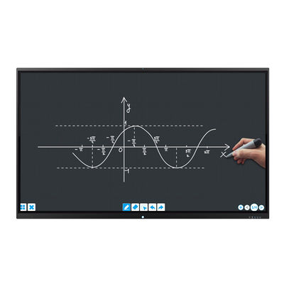 TFT टच स्क्रीन इंटरएक्टिव व्हाइटबोर्ड 4k इलेक्ट्रॉनिक टच स्क्रीन बोर्ड 98 ''