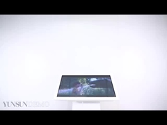 22 इंच का बड़ा टच स्क्रीन कियोस्क ऑल इन वन इन्फ्रारेड डिजिटल सिग्नलिंग क्षमता 60 हर्ट्ज