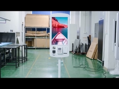 32 इंच टच स्क्रीन पीओएस सिस्टम स्व-भुगतान सेवा भुगतान आदेश कियोस्क फास्ट फूड रेस्तरां के लिए